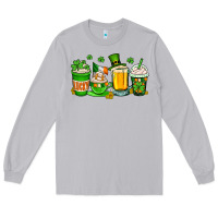 Moon Dust St. Patrick's Day coffee cups Long Sleeve Tee - OliviaCreatesArt