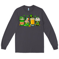 Smoke St. Patrick's Day coffee cups Long Sleeve Tee - OliviaCreatesArt