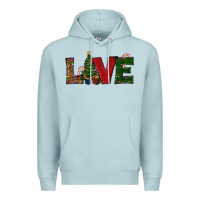 Blue Mist Christmas Tree Love Premium Hoodie - RanaPortraitStore