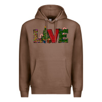Chestnut Christmas Tree Love Premium Hoodie - RanaPortraitStore