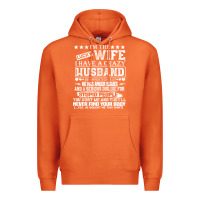 Carrot i am a lucky wife i have a crazy husband valentine gift Premium Hoodie - longCreatives