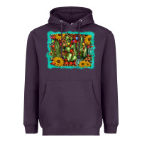 Plum cactus christmas Heavyweight Hoodie - BarkalooDesign