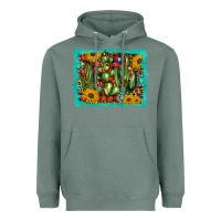Sage cactus christmas Heavyweight Hoodie - BarkalooDesign