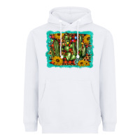 White cactus christmas Heavyweight Hoodie - BarkalooDesign