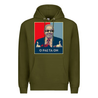 Army Green Lula Presidente 2022 Brasil  O Pai Ta On Premium Hoodie - longCreatives