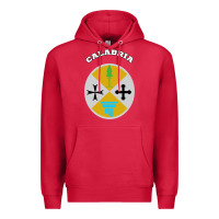 Cardinal Calabria Coat of arms  Flag souvenir Italy Premium Hoodie - longCreatives