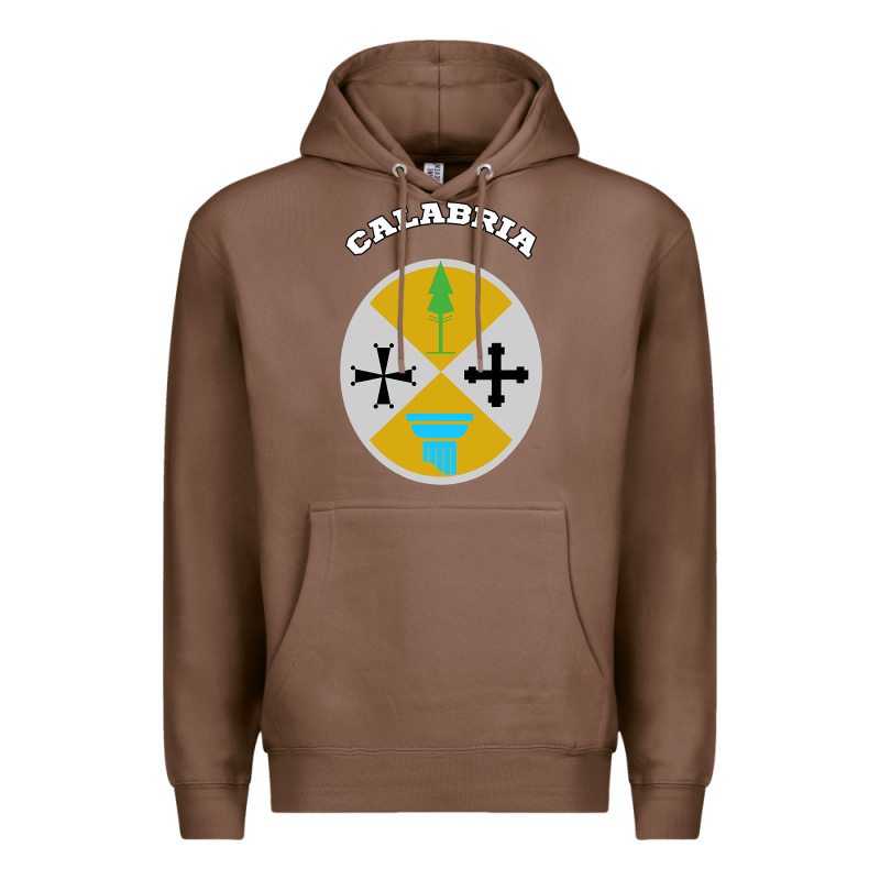 Calabria Coat Of Arms  Flag Souvenir Italy Premium Hoodie by longCreatives | Teevron