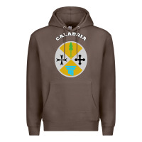 Coffee Calabria Coat of arms  Flag souvenir Italy Premium Hoodie - longCreatives