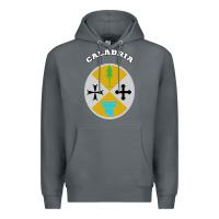 Rock Calabria Coat of arms  Flag souvenir Italy Premium Hoodie - longCreatives