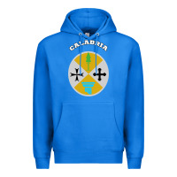 True Royal Calabria Coat of arms  Flag souvenir Italy Premium Hoodie - longCreatives