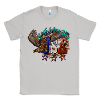 Moon Dust God bless the USA Eagle 4th of july Classic Tee - HowdyJamesFarm
