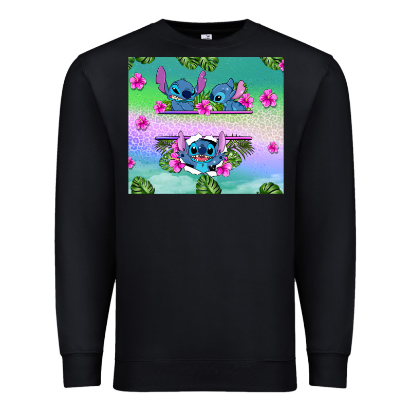 Custom Name Stitch Premium Sweatshirt by AdoDesignShop | Teevron