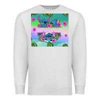 Oatmeal Heather custom name stitch Premium Sweatshirt - AdoDesignShop