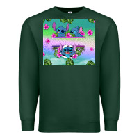 Sports Green custom name stitch Premium Sweatshirt - AdoDesignShop