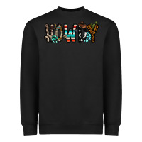 Black howdy Heavyweight Sweatshirt - CowhideDigitalArt