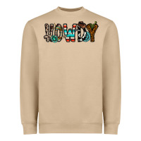 Mushroom howdy Heavyweight Sweatshirt - CowhideDigitalArt