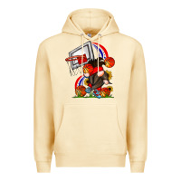 Pina Colada Basketball Gnome Premium Hoodie - CowhideDigitalArt