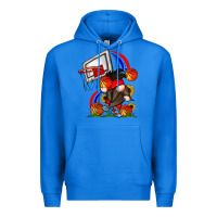 True Royal Basketball Gnome Premium Hoodie - CowhideDigitalArt