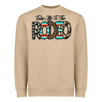 Mushroom take me to the rodeo Heavyweight Sweatshirt - CowhideDigitalArt