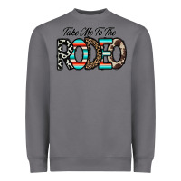 Storm take me to the rodeo Heavyweight Sweatshirt - CowhideDigitalArt