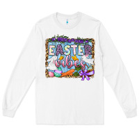 White Easter vibes Long Sleeve Tee - OliviaCreatesArt