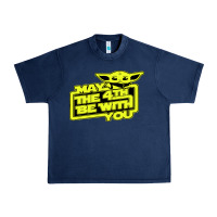 Navy may the 4th be with you Urban Heavy Tee - longCreatives