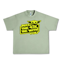 Oil Green may the 4th be with you Urban Heavy Tee - longCreatives