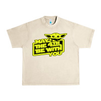 Sandshell may the 4th be with you Urban Heavy Tee - longCreatives