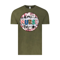 Vintage Olive nurse coaster Vintage Tee - CowGirlArtShop
