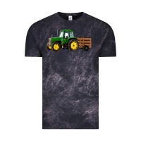 Cloud Black farm tractor Vintage Tee - RanaPortraitStore