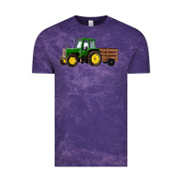 Cloud Purple farm tractor Vintage Tee - RanaPortraitStore