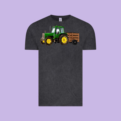 Farm Tractor Vintage Tee Designed By Ranaportraitstore