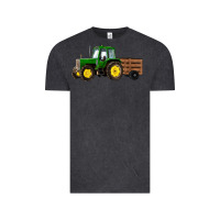 Vintage Black farm tractor Vintage Tee - RanaPortraitStore