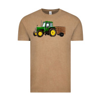 Vintage Coffee farm tractor Vintage Tee - RanaPortraitStore