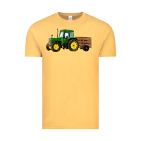 Vintage Mustard farm tractor Vintage Tee - RanaPortraitStore