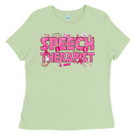 Matcha breast cancer speech therapist Ladies Tee - texasbilliewilder