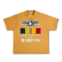 Peanut Butter Eagle FMF Corpsman 8404 T Back Design Urban Heavy Tee - longCreatives