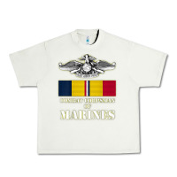 Pistachio Eagle FMF Corpsman 8404 T Back Design Urban Heavy Tee - longCreatives