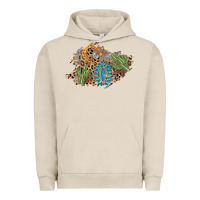 Pigment French Oak horseshoe leopard gemstone cactus patch Urban Hoodie - AdoDesignShop