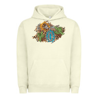 Pigment Pistachio horseshoe leopard gemstone cactus patch Urban Hoodie - AdoDesignShop
