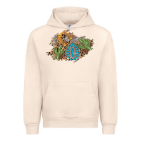 Sandshell horseshoe leopard gemstone cactus patch Urban Hoodie - AdoDesignShop