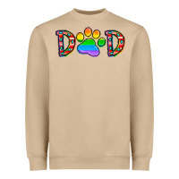 Mushroom dad lgbt Heavyweight Sweatshirt - CowhideDigitalArt