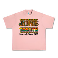 Salmon Juneteenth Urban Heavy Tee - HowdyJamesFarm
