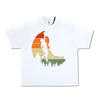 White Retro Rock Climbing Vintage Climber Urban Heavy Tee - longCreatives