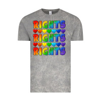 Cloud Rock Rights rights rights pride Vintage Tee - CowGirlArtShop
