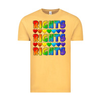 Vintage Mustard Rights rights rights pride Vintage Tee - CowGirlArtShop