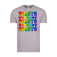 Vintage Zinc Rights rights rights pride Vintage Tee - CowGirlArtShop