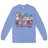 Colony Blue Easter Day A lot can happen in three days Long Sleeve Tee - OliviaCreatesArt