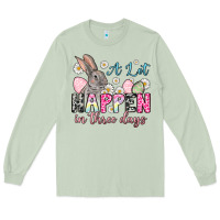 Matcha Easter Day A lot can happen in three days Long Sleeve Tee - OliviaCreatesArt