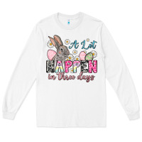 White Easter Day A lot can happen in three days Long Sleeve Tee - OliviaCreatesArt